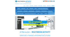 Desktop Screenshot of multimedia-activity.cz